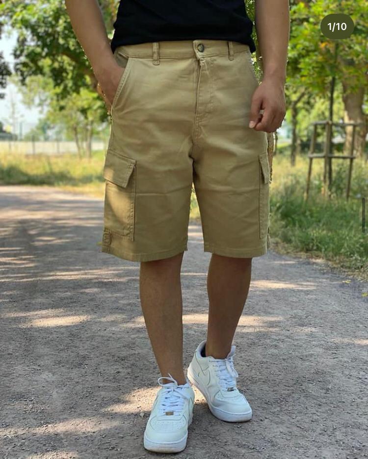 Bej Kargo Cep Kapri