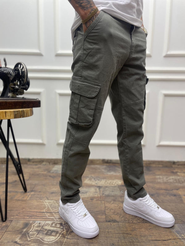 Çağla Düz Paça Kargo Pantolon