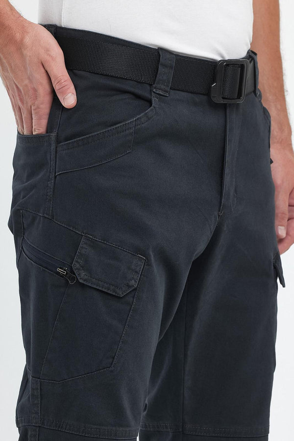Antrasit Gabardin Kumaş Taktik Pantolon