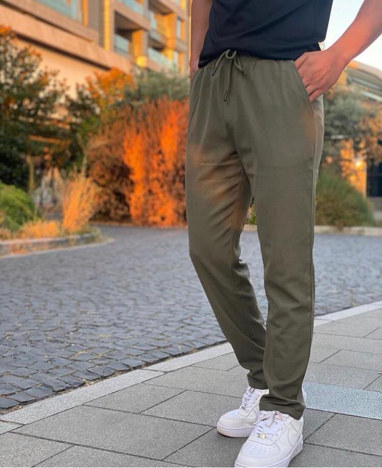 Yeşil Jagger Pantolon