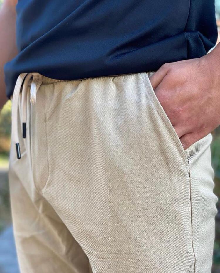 Krem  Jagger Pantolon