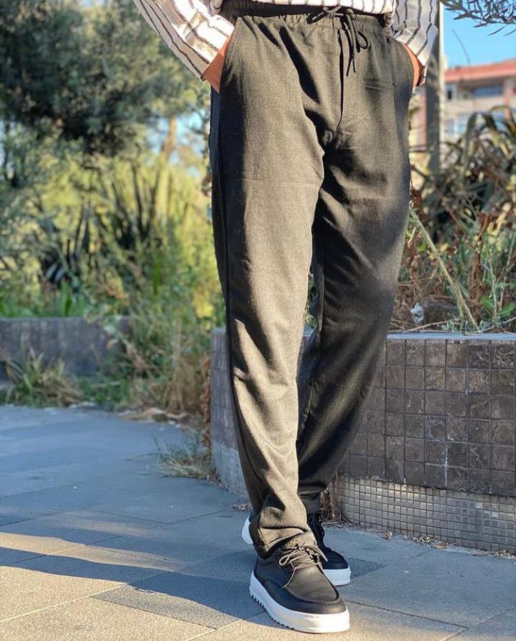 Koyu Gri Jagger Pantolon