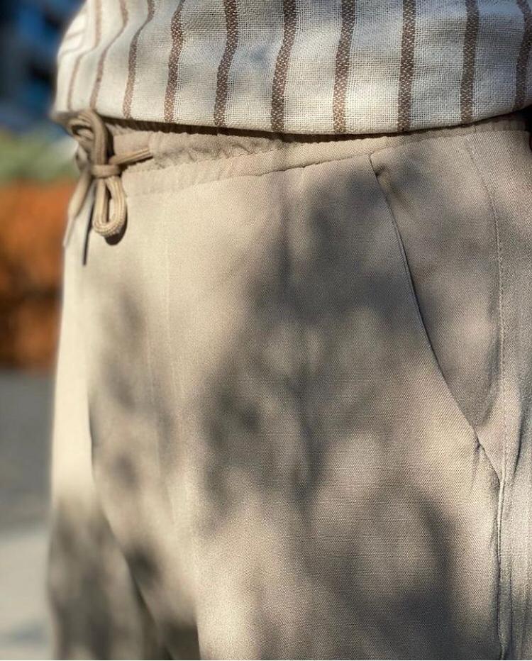 Krem  Jagger Pantolon