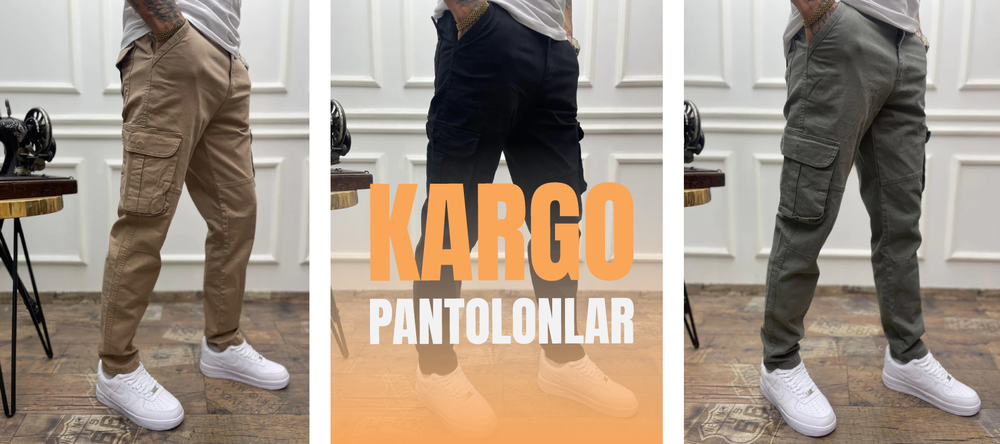 Erkek Kargo Pantolon Modelleri & Kargo Cepli Fiyatları